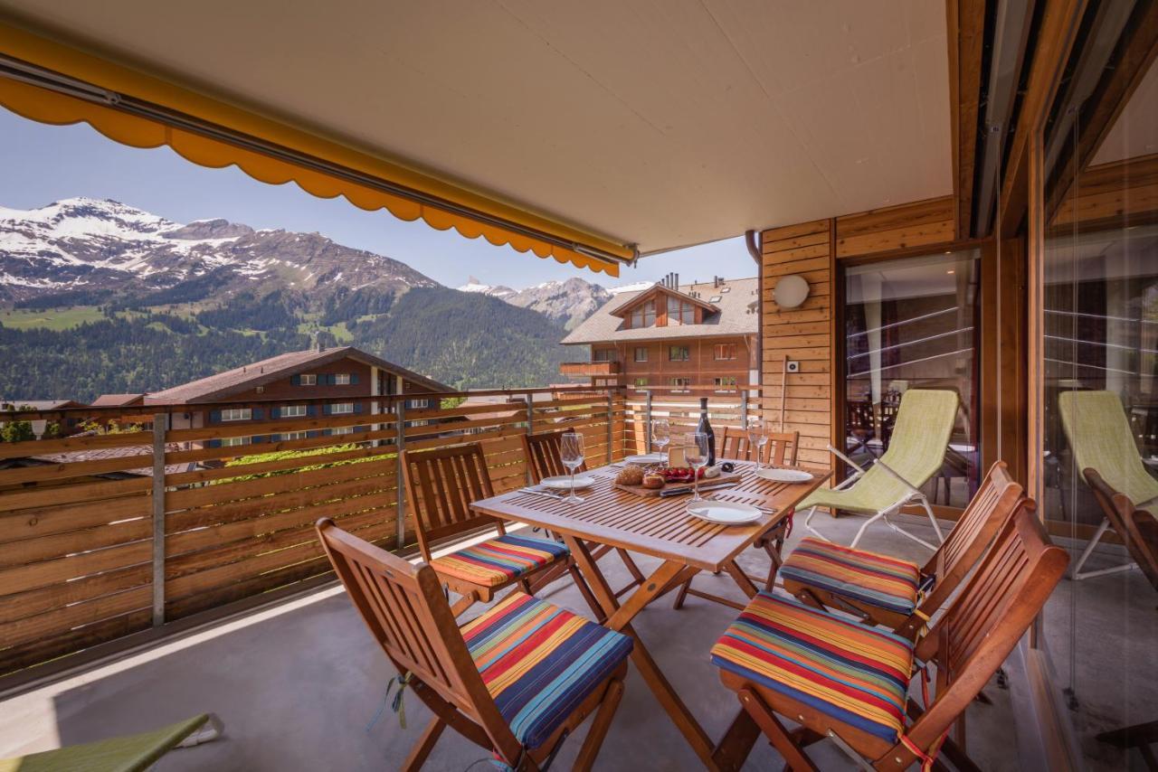 Chalet Am Acher 3 Wengen Exterior photo